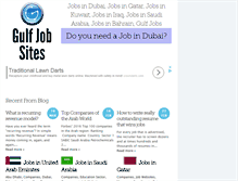 Tablet Screenshot of gulfjobsites.com